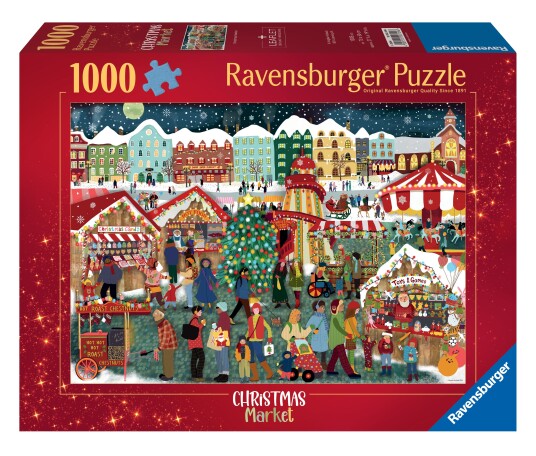 Ravensburger - Puzzle Christmas Market 1000p 12000729 Ravensburger - Puzzle Christmas Market 1000p 12000729