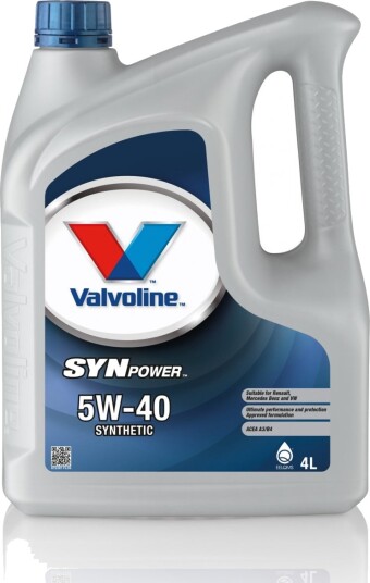 Motorolje VALVOLINE 5W40 SYNPOWER 4L