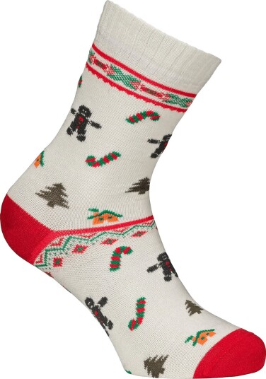 Alpacasocks&Co Winter Funny Kids Gingersnaps 1 Pack WHITE 28 30 Alpacasocks&Co Winter Funny Kids Gingersnaps 1 Pack WHITE 28 30