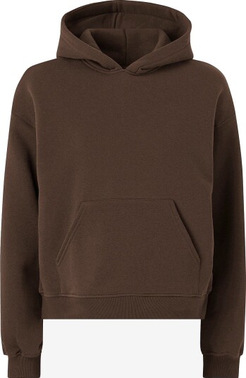 Gina Tricot Hettegenser Iconic Hoodie Brun