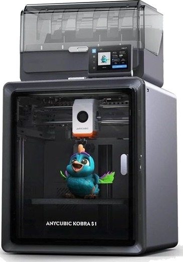 Anycubic Kobra S1 Combo 3D-printer 17" Farge