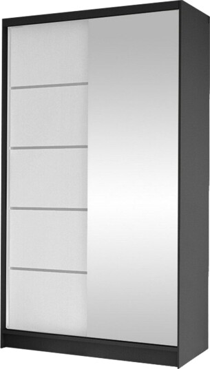 Glenmore Garderob m. Spegel White -
