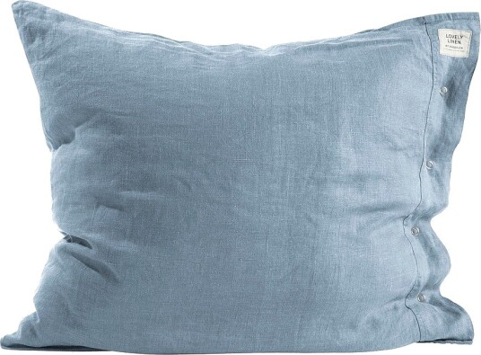 Lovely Linen   Putevar Misty i vasket lin   Blå