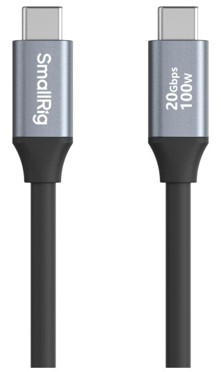 SmallRig 4789 USB-C til USB-C 60cm Rett. Datakabel