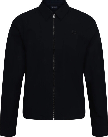 Fred Perry Poplin Overshirt Navy L