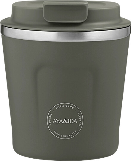 AYA&IDA Cup2Go Khaki green 240 ML AYA&IDA Cup2Go Khaki green 240 ML