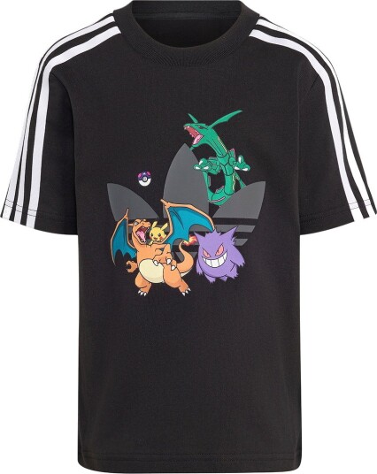 Adidas Originals T skjorte Black Adidas Originals 4 år (104) T skjorte Hvit Svart