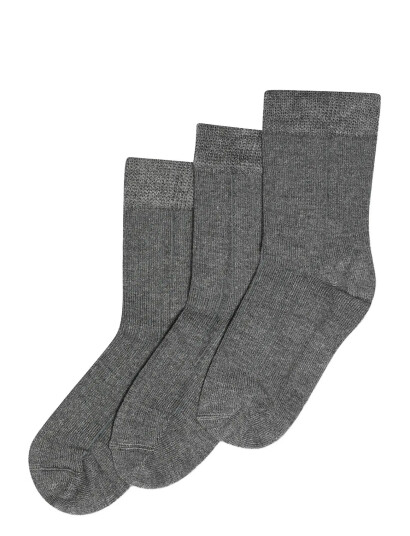 minipop Minipop Noos Bamboo Socks 3 Pcs Grey 35/38Y minipop Minipop Noos Bamboo Socks 3 Pcs Grey 35/38Y