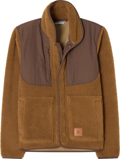 Garphyttan Men"s Kodiak Pile Jacket Tobacco L