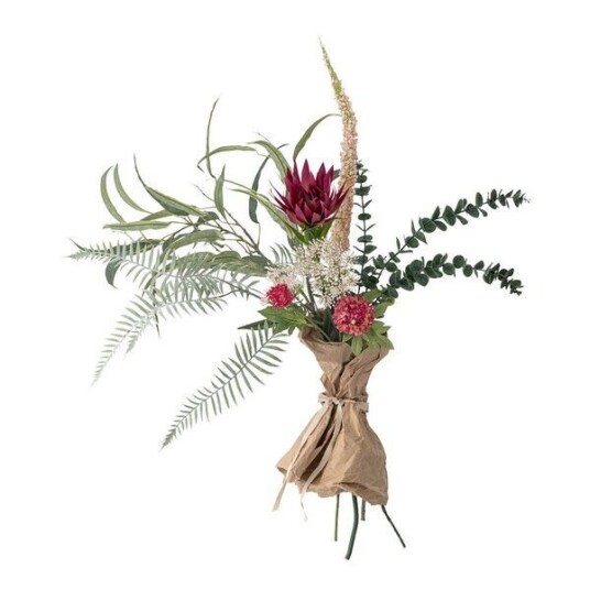 Bloomingville Crown bukett kunstig 30x80 cm røde blomster Bloomingville Crown bukett kunstig 30x80 cm røde blomster