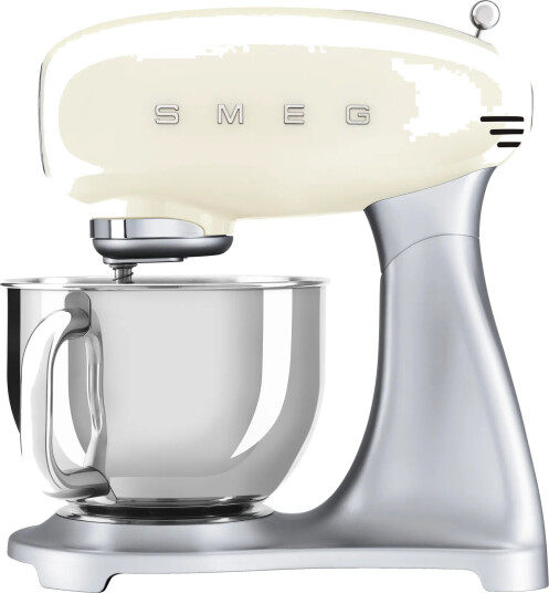 Smeg 50's Style Kjøkkenmaskin 4,8 L 800 W Creme sølv Smeg 50's Style Kjøkkenmaskin 4,8 L 800 W Creme sølv