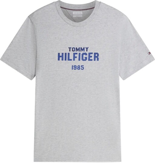 Tommy Hilfiger Brand Love Stack Tee   LIGHT GREY HEATHER   XXL