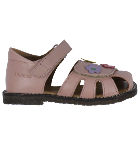 Angulus Sandaler Pale Rose m. Blomster Angulus 20 Sandals Rosa