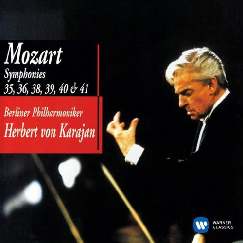 Herbert Von Karajan Mozart Symphonies 35 36 38 39 40 & 41 CD