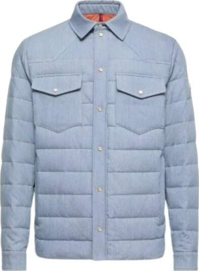 Moncler Herre Jakker Blå L,