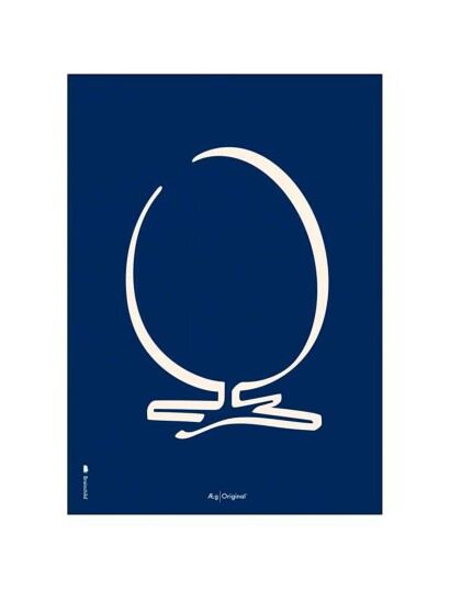 Brainchild Aegget-Streg-Bla - Multi/patterned - 50X70CM