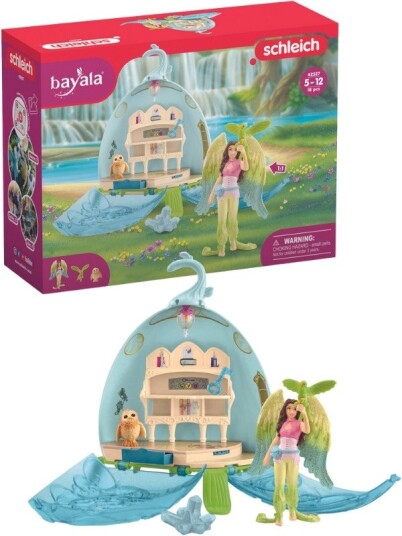 Schleich Bayala Mystisk Bibliotek Lekesett med Dyr 18 Deler