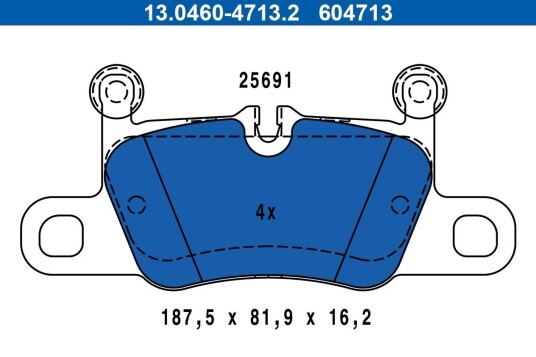 Bremseklosser ATE 13.0460-4713.2