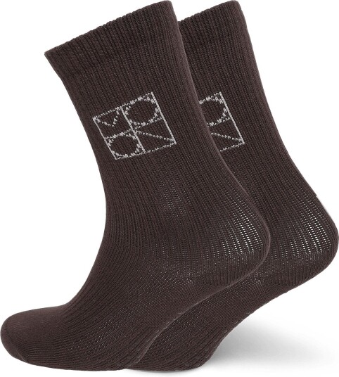 Moonchild Yoga Wear Moonchild Pilates Socks Brown M (39 41)