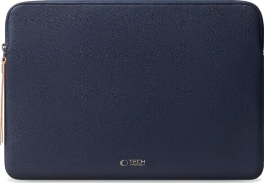 Tech-Protect Fleece Laptopveske 15-16" Marineblå - Beskyttende Sleeve