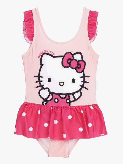 Hello Kitty Badedrakt Lyserosa 116 122 Hello Kitty Badedrakt Lyserosa 116 122