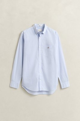 Gant Regular fit klassisk poplinskjorte LIGHT BLUE 5XL