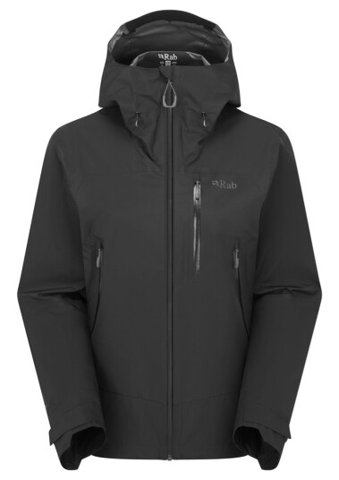 Rab Downpour Mountain Jacket Wmns Black Size 10