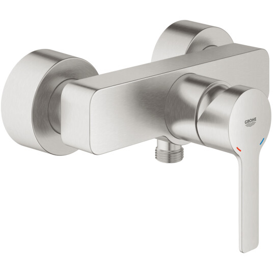 GROHE LINEARE DUSJBATTERI SUPERSTEEL