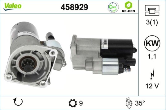 VALEO 458929 Starter