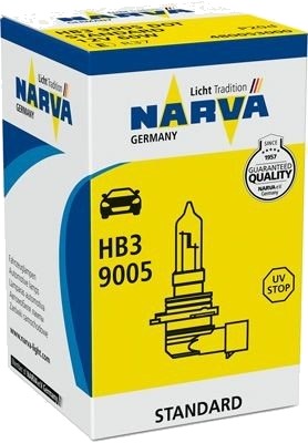 NARVA 480053000 Lyspære, fjernlys NARVA 480053000 Lyspære, fjernlys