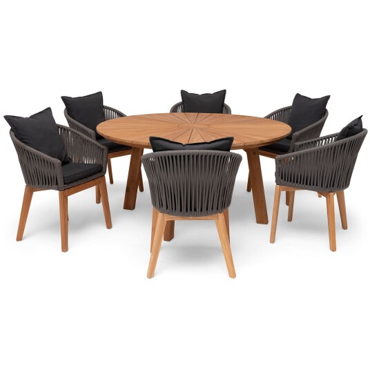Hillerstorp Ringsjö spisebord 150 cm teak Hillerstorp Ringsjö spisebord 150 cm teak