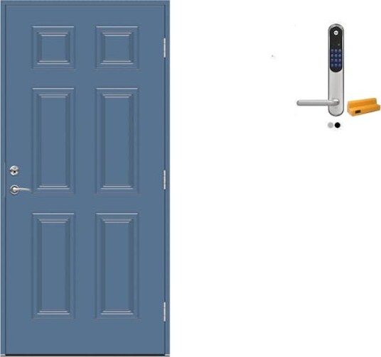Ytterdør Swedoor Advance-Line Classic Ravel med Yale Doorman Classic Home Ytterdør Swedoor Advance-Line Classic Ravel med Yale Doorman Classic Home