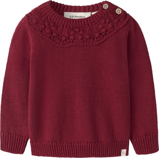 Lil' Atelier   Genser Baby Reva Biking Red