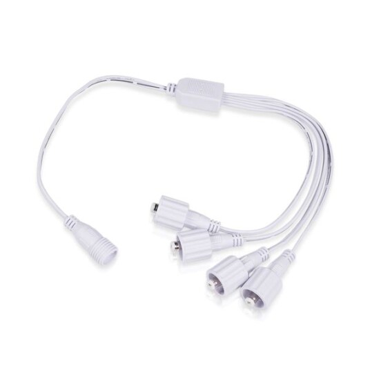 Forgreningskabel til LED stripe AGGE IP20/IP65 4 grenet til fuktige rom IP65 Forgreningskabel til LED stripe AGGE IP20/IP65 4 grenet til fuktige rom IP65