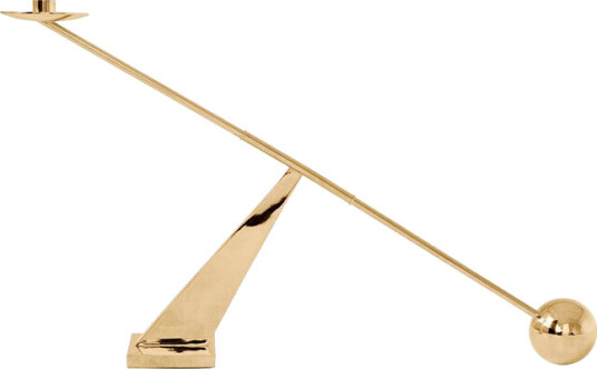 Audo Copenhagen Interconnect Lysestake 70 cm Polert Messing