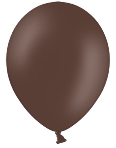 50 stk 30 cm Kakao Brune Ballonger