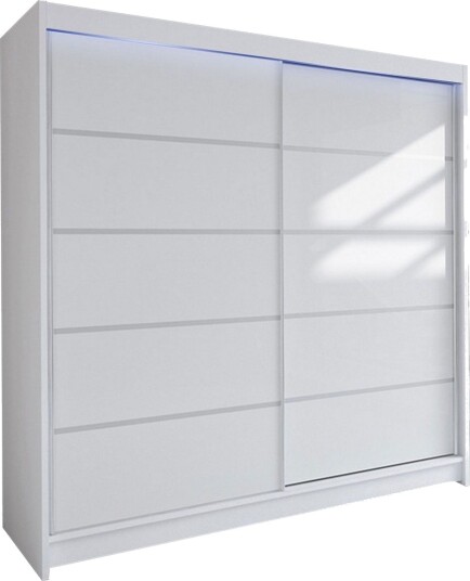 Canderbury Garderobe 180x215 cm - Hvit