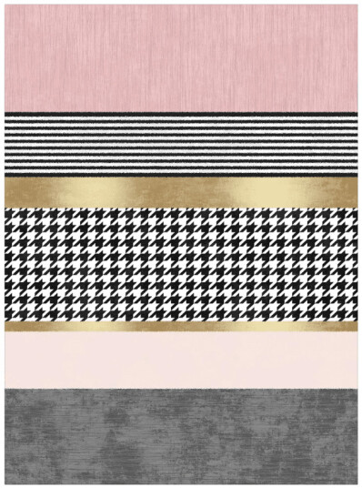 Wilton teppe Esme rosa/multi Størrelse: 200 x 280 cm