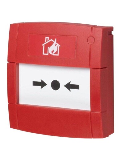 Brandtryk  Mcp1a-R470fg-E01  Konventionel Incl. Modstand. En54-11 Udgave Front Og Glas. Anvend Sr1t