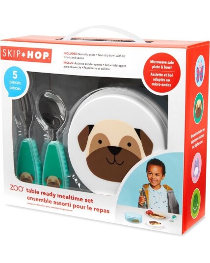 Skiphop SKIP HOP Spisesett Barn 5 deler Mops