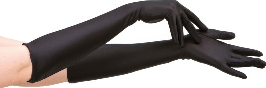 Hansker Lange Svarte - One size