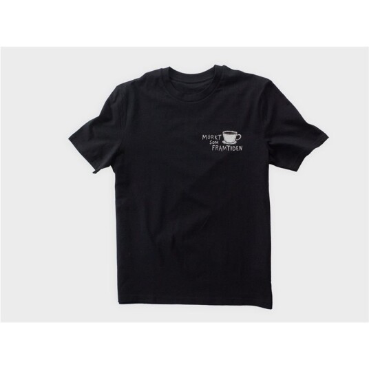 Lemmel Kaffe Mörkt Som FramtidenT Shirt Black