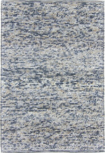 Ullteppe Luna blå Størrelse: 80 x 250 cm