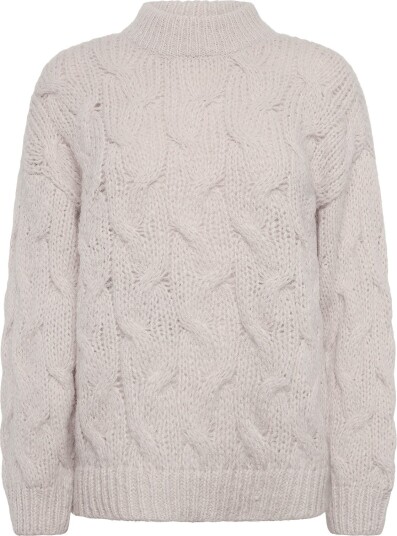 Vero Moda Maternity Vmmaybe Ls High Neck Cable Pullover Cream S Vero Moda Maternity Vmmaybe Ls High Neck Cable Pullover Cream S