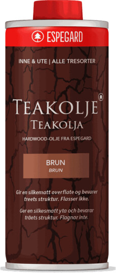 Teakolje Boks Brun Teakolje Boks Brun