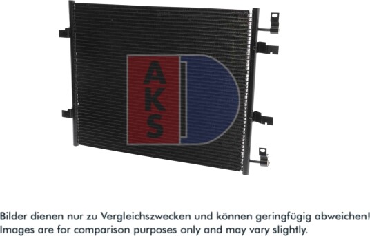 Kondensator, klimaanlegg AKS DASIS 182034N