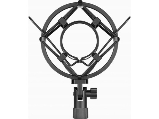 Varr Gaming Shockproof Basket For Microphones, Fits Microphones Of 45-50Mm Diameter, Mounting 5/8&Quot  Thread, Angle Adjustment With Locking Screw, Note Microphone Not Included2