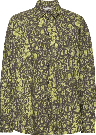 Mads Nørgaard Colette Neu Shirt Aop Green 40