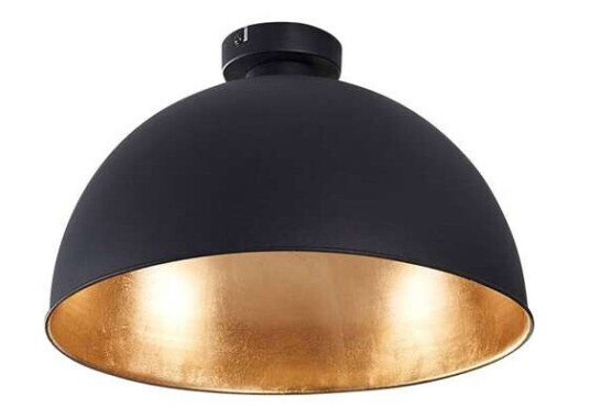Lindby Pen taklampe Lya, svart-gull Lindby Pen taklampe Lya, svart-gull