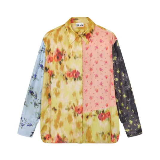 Ganni Dame Bluser & Skjorter Flerfarget S, Ganni Dame Bluser & Skjorter Flerfarget S,